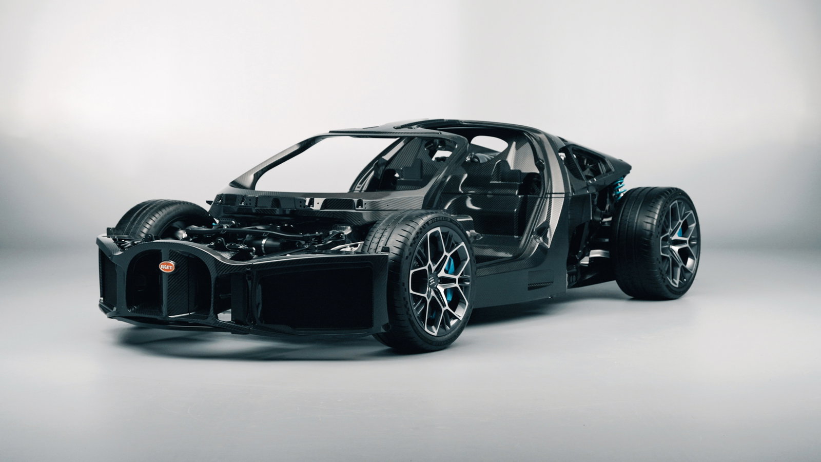 Bugatti Tourbillon chassis - front